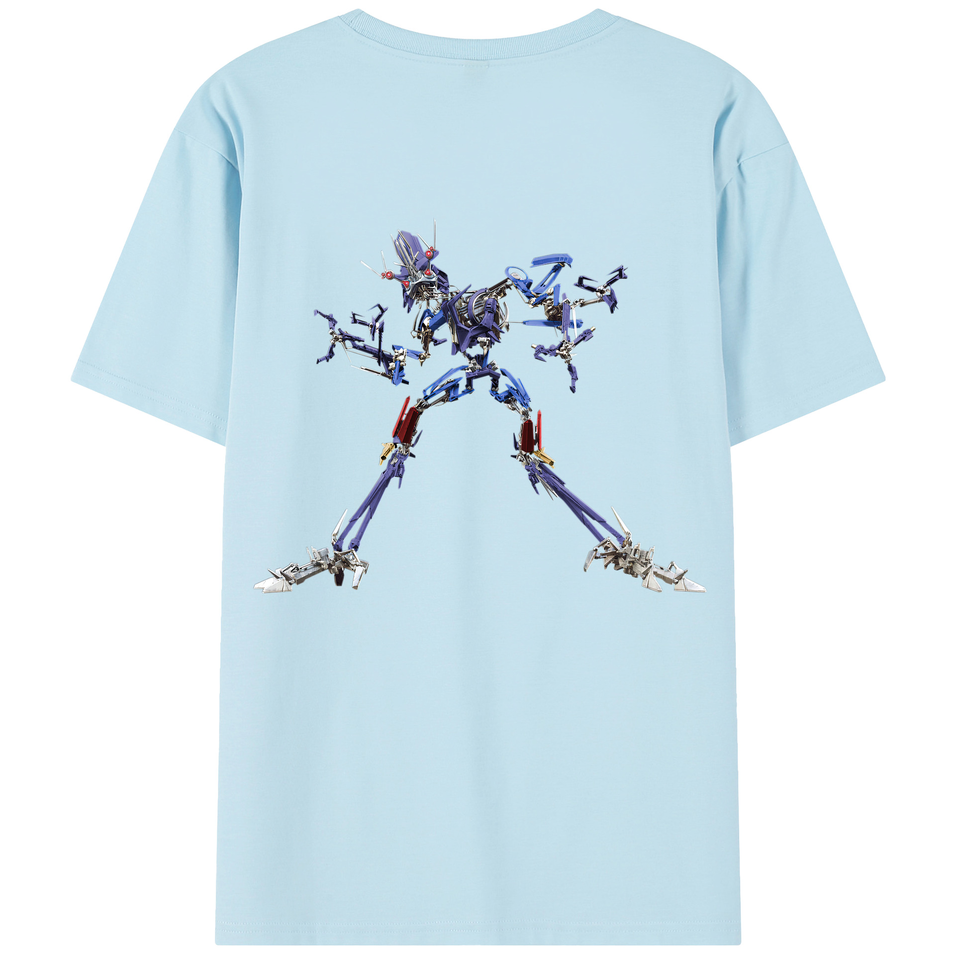 （画像用）  綿100％半袖Tシャツ（背面プリント）